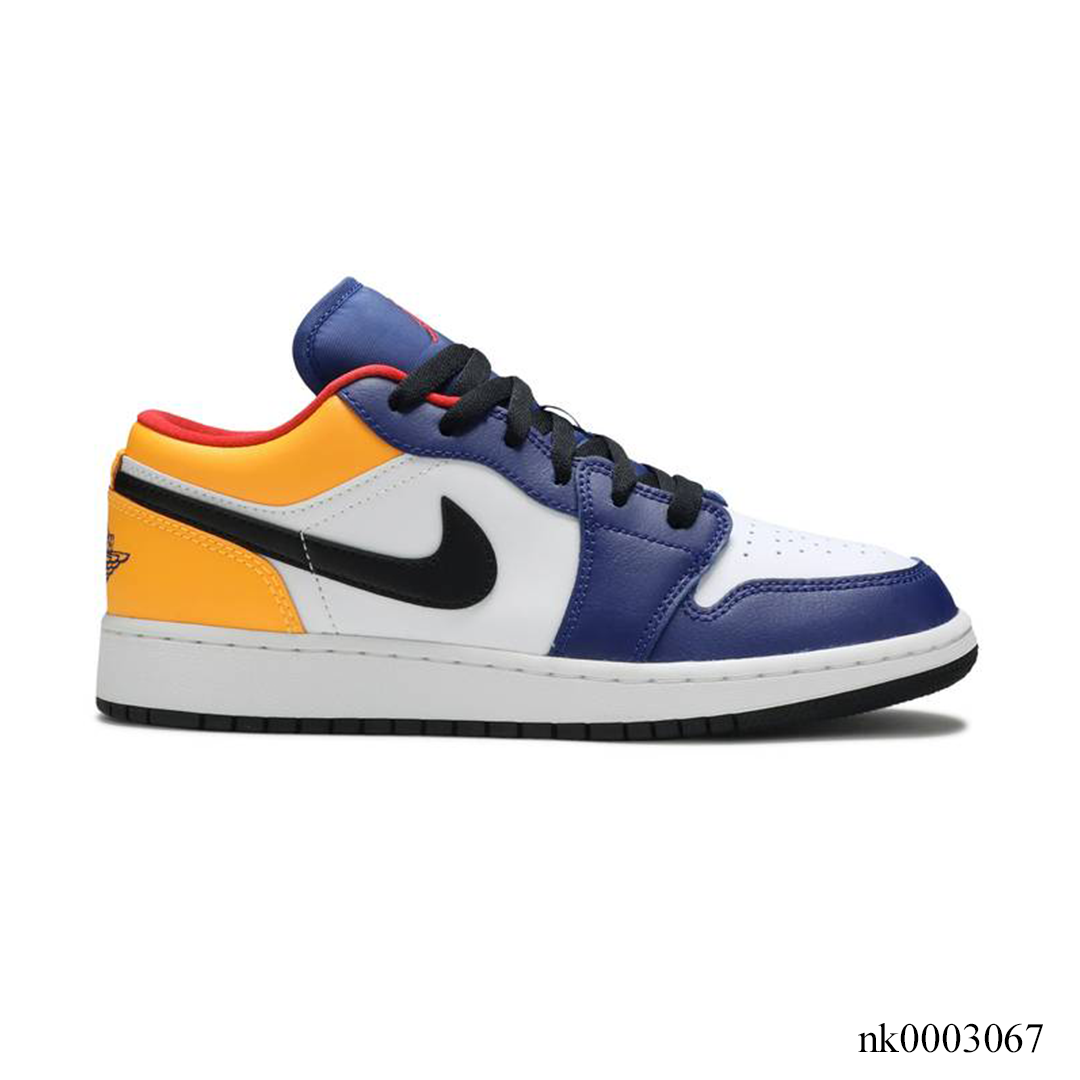 AJ 1 Low GS ‘Royal Yellow’ (Premium) Shoes Sneakers – nk0003067