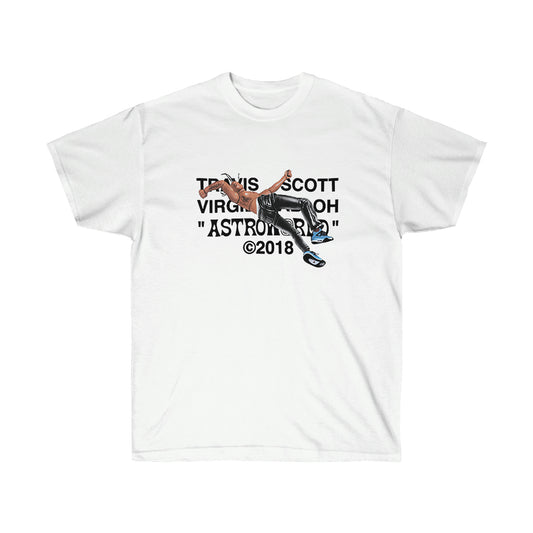 Travis Scott Virgil Abloh Astroworld Men T-Shirt image 0