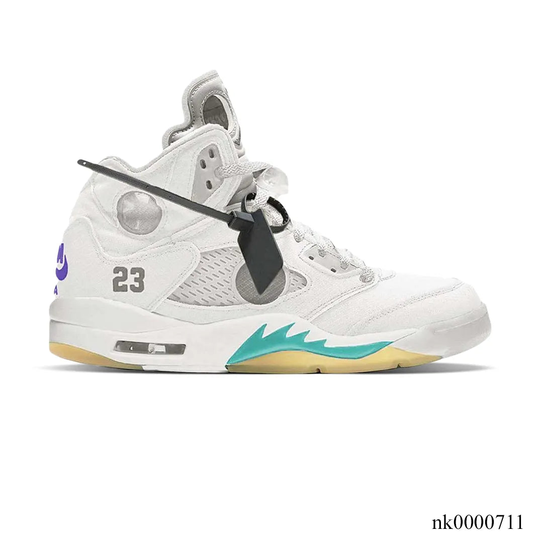 AJ 5 Retro OW Grape Shoes Sneakers – nk0000711