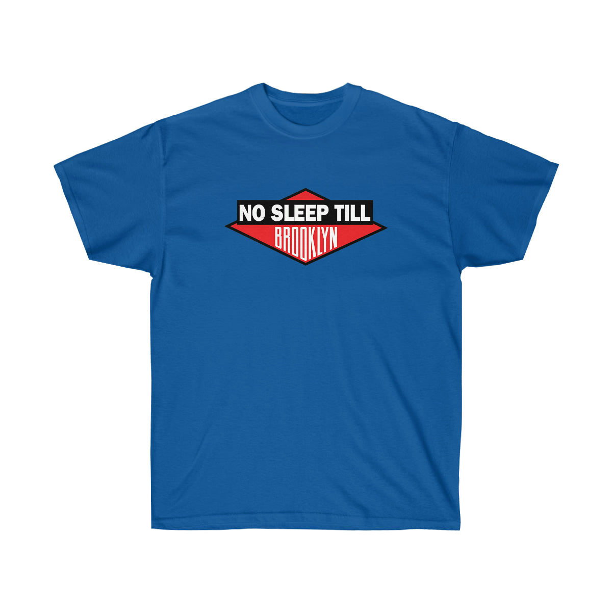 No Sleep Till Brooklyn Men T-Shirt - Royal, L image