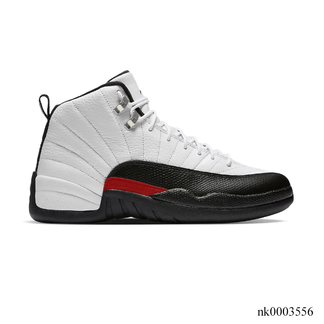 AJ 12 Red Taxi Shoes Sneakers – nk0003556