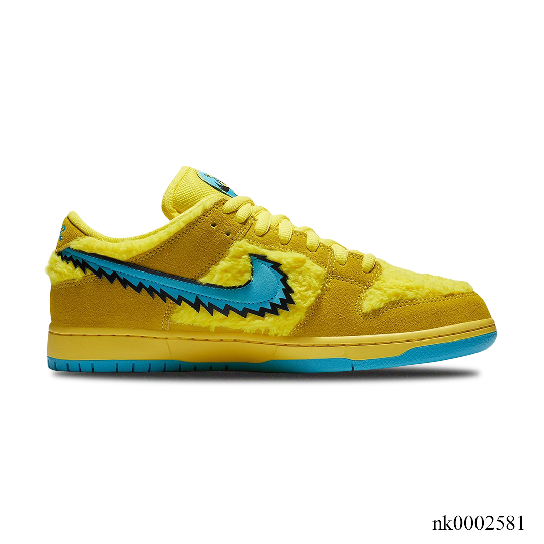 SB Dunk Low Grateful Dead Bears Opti Yellow Shoes Sneakers – nk0002581