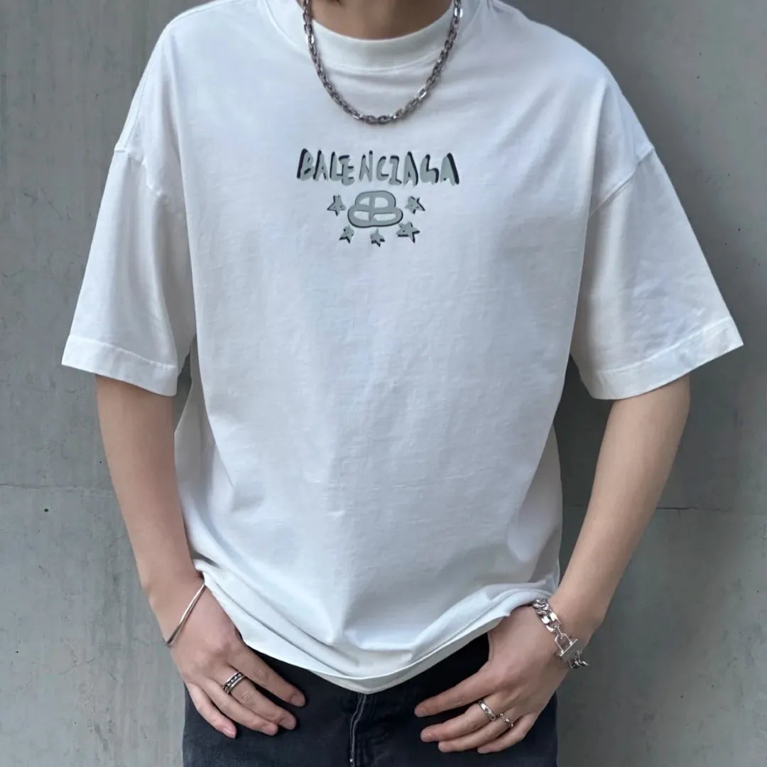 BLCG Butterfly Graffiti Logo T-shirt in White - 584 - blcg0000584 image 9