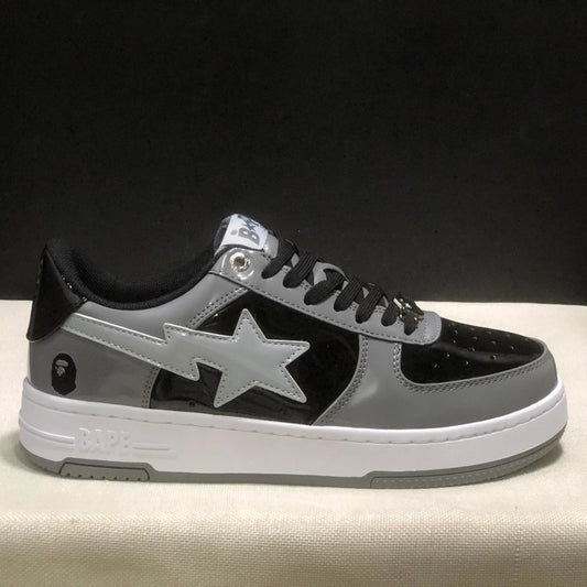 Bapesta #1 M1 'Grey' Shoes Sneakers - nk0005523 image 2