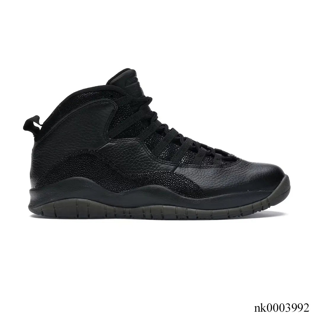 AJ 10 Retro Drake OVO Black Shoes Sneakers – nk0003992