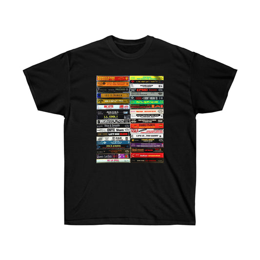 Rap Tapes Black Men T-Shirt image 0
