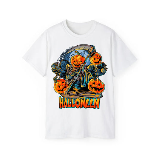 Angel of Death Halloween Pumpkin T-Shirt – POD0015 image 2