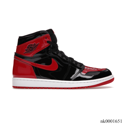 AJ 1 Retro High OG Bred Patent Shoes Sneakers – nk0001651