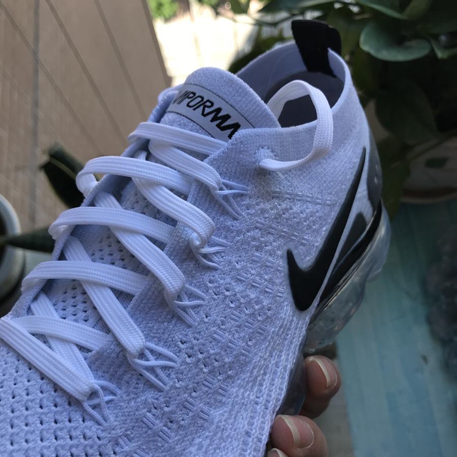 Air VaporMax 2 White Black Shoes Sneakers – nk0000474