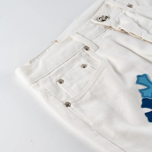 CH Cross Patch Jeans - CH0108 image 2