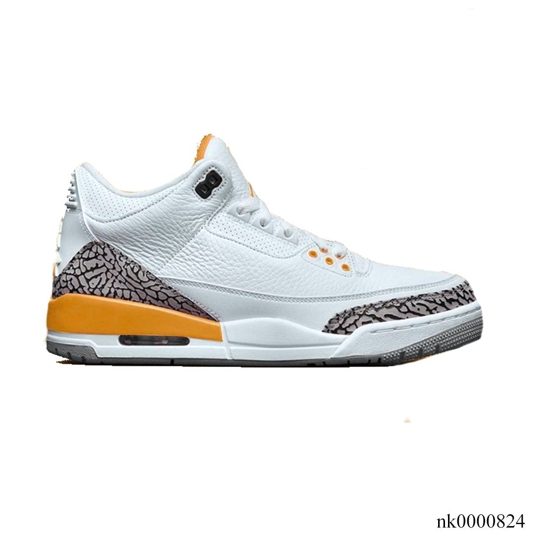 AJ 3 Laser Orange Shoes Sneakers – nk0000824