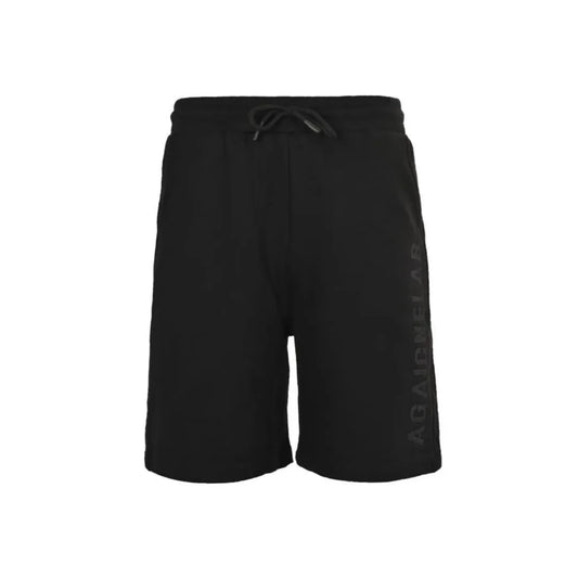 BLCG Reversed Logo Embroidered Shorts in Black – 608 – blcg0000608