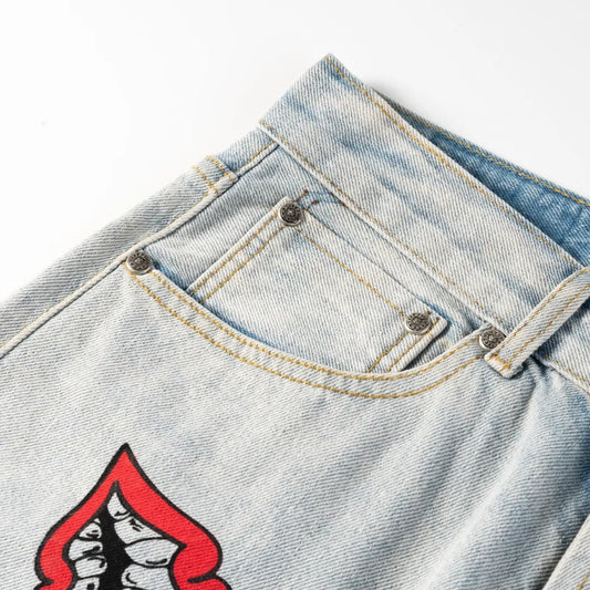 CH Cross Patch Jeans - CH0114 image 2