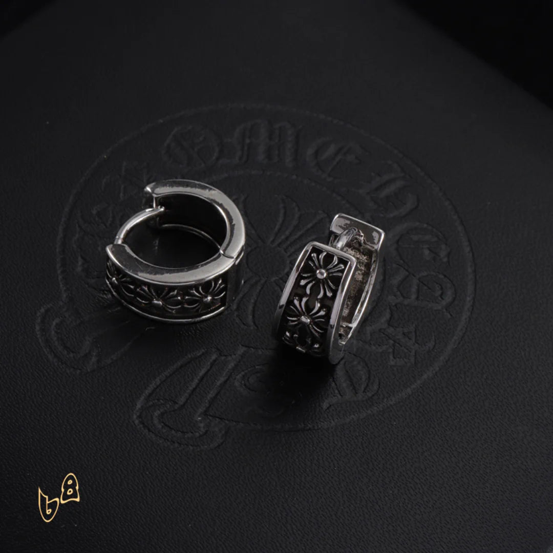 CH Cross Hoop Earrings – CH0158