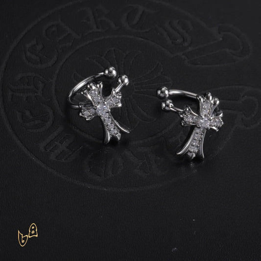 CH Cross Hoop Earrings – CH0165