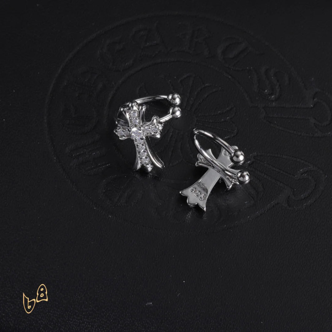 CH Cross Hoop Earrings – CH0165
