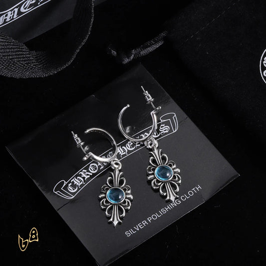 CH Gemstone Stud Earrings – CH0164
