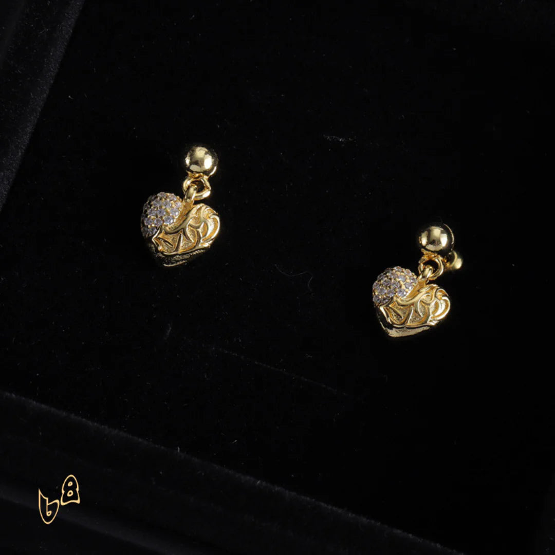 CH Vine Heart Drop Earrings – CH0166