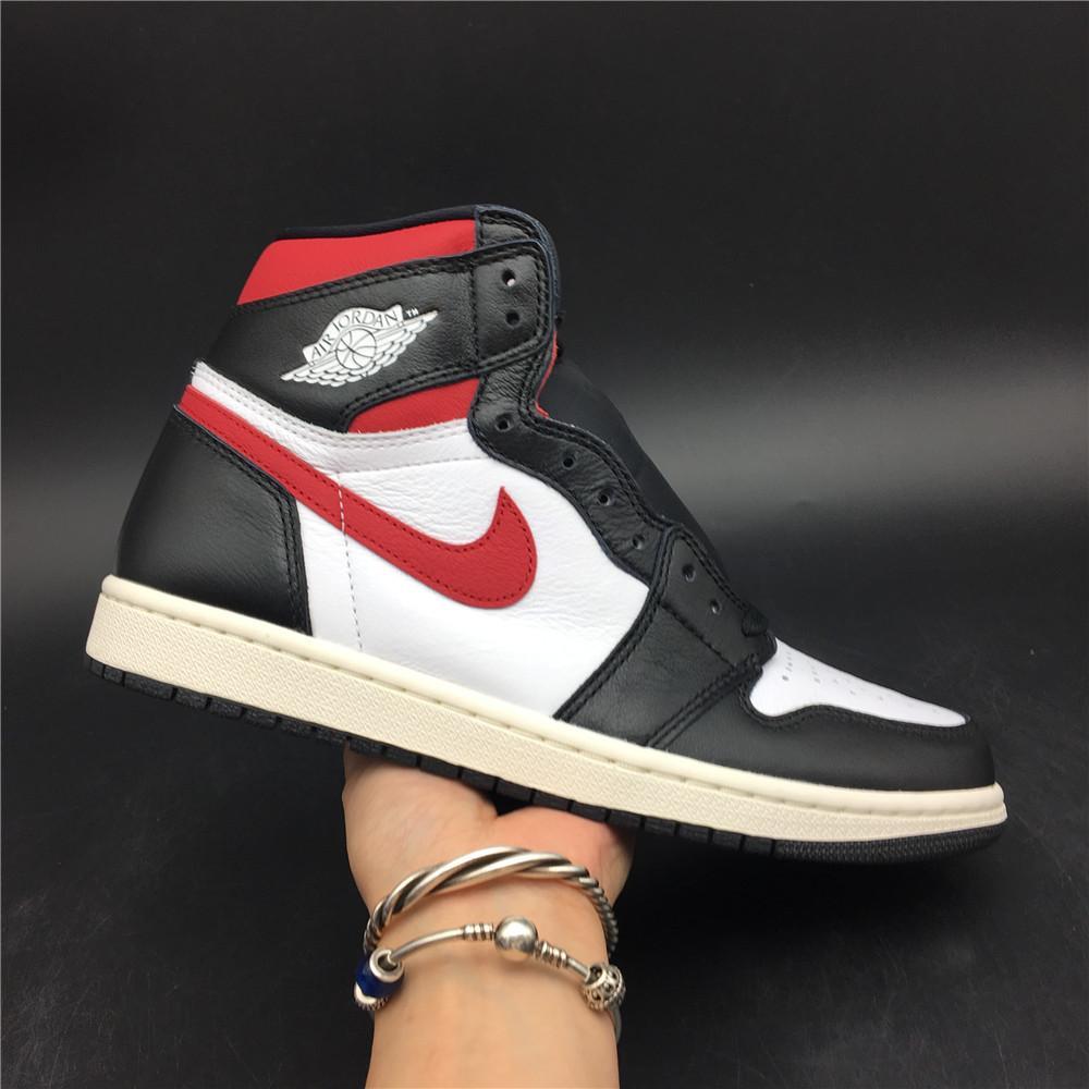 AJ 1 Retro High Black Gym Red Shoes Sneakers – nk0000147