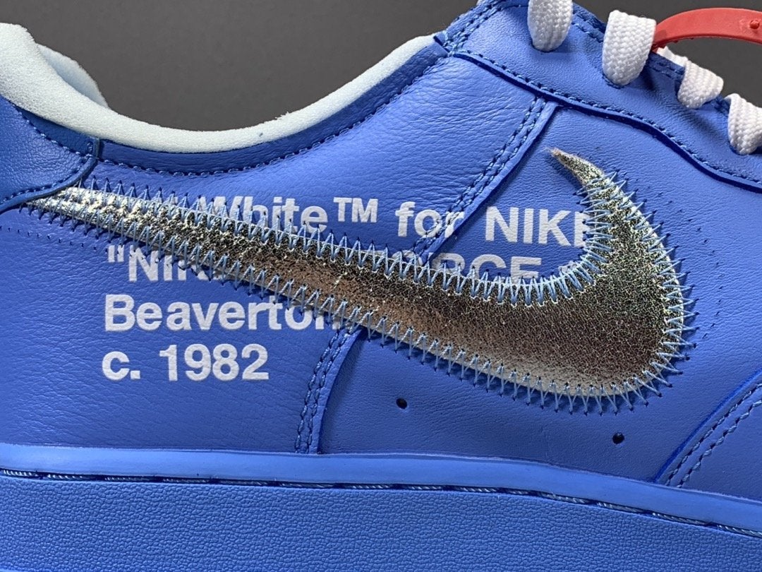 AF 1 Low OW MCA University Blue Shoes Sneakers – nk0000004
