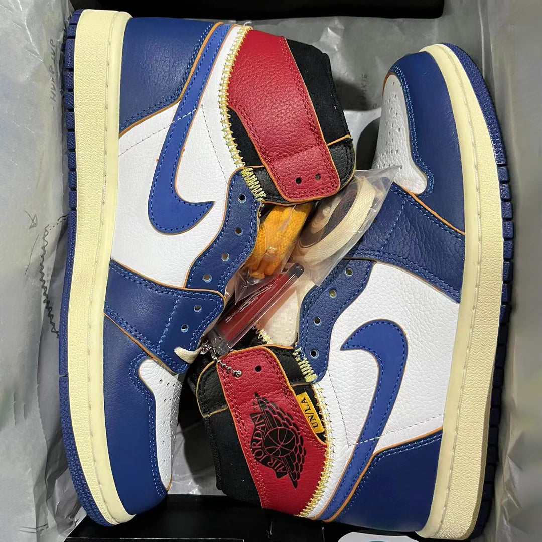 Union LA x AJ 1 High OG NRG Storm Blue Shoes Sneakers – nk0000291