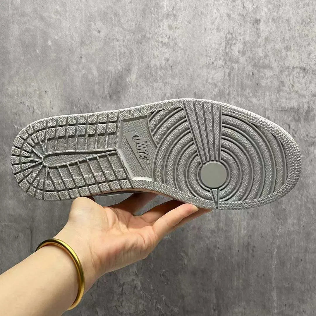 AJ 1 Low PRM Grey Elephant Print Shoes Sneakers – nk0002441