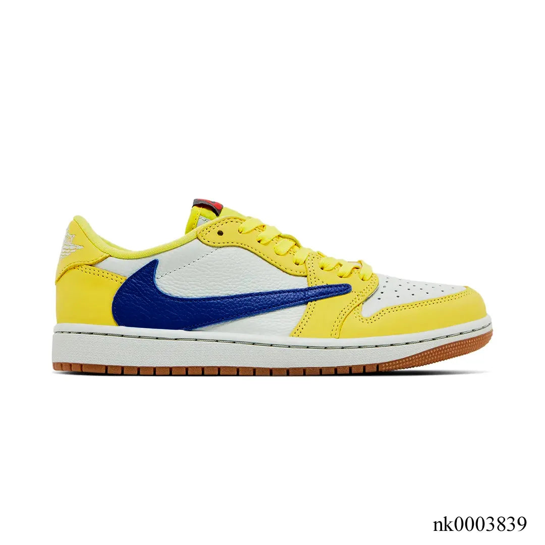 Travis Scott x AJ 1 Low OG Canary/Elkins Shoes Sneakers – nk0003839