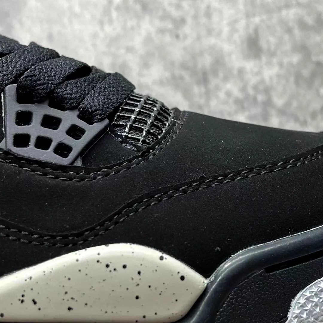 AJ 4 Black Cement Shoes Sneakers – nk0004141