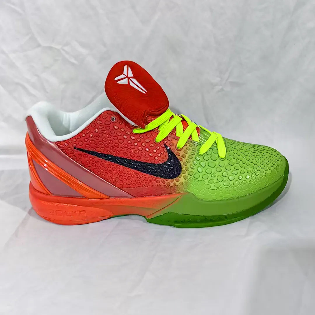 Kobe 6 Protro Grinch Custom Shoes Sneakers – nk0004430