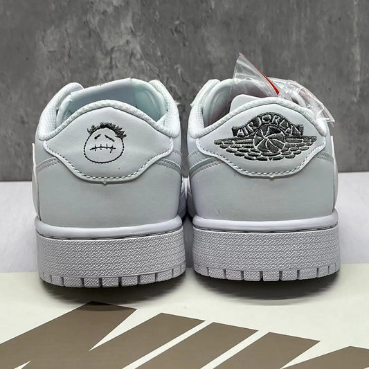 Travis Scott x AJ 1 Low White Party Shoes Sneakers – nk0004438