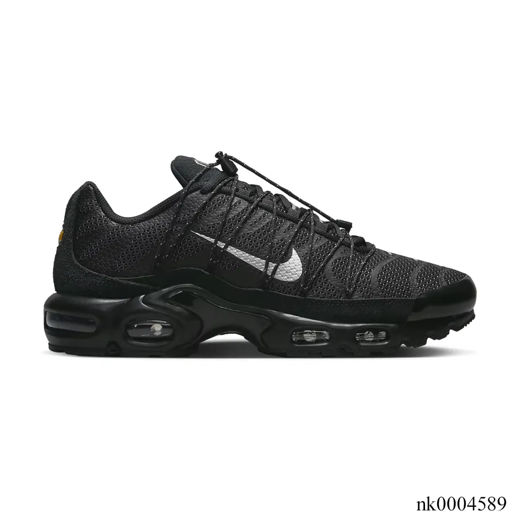 AM Plus Utility Black Metallic Silver Shoes Sneakers – nk0004589