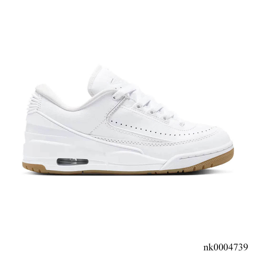AJ 2/3 White Gum Shoes Sneakers – nk0004739