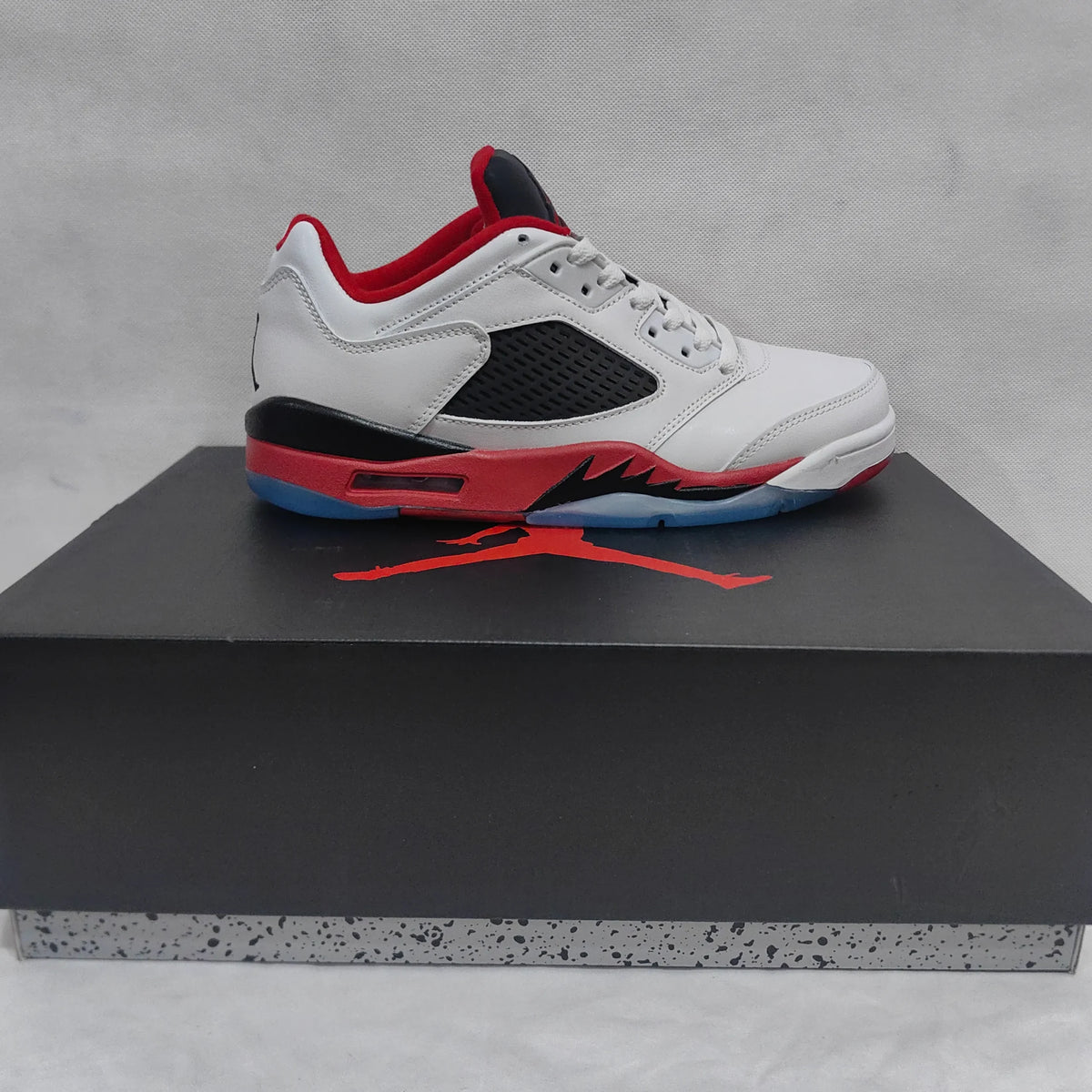 AJ 5 Retro Low Fire Red Shoes Sneakers – nk0005016