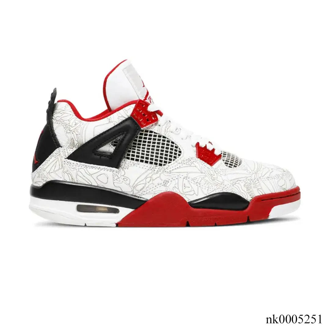 AJ 4 Retro “White Laser” Shoes Sneakers – nk0005251