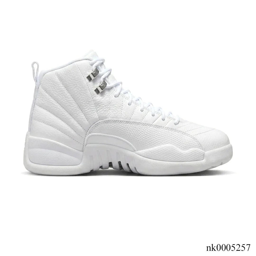 AJ 12 Retro All White Shoes Sneakers – nk0005257