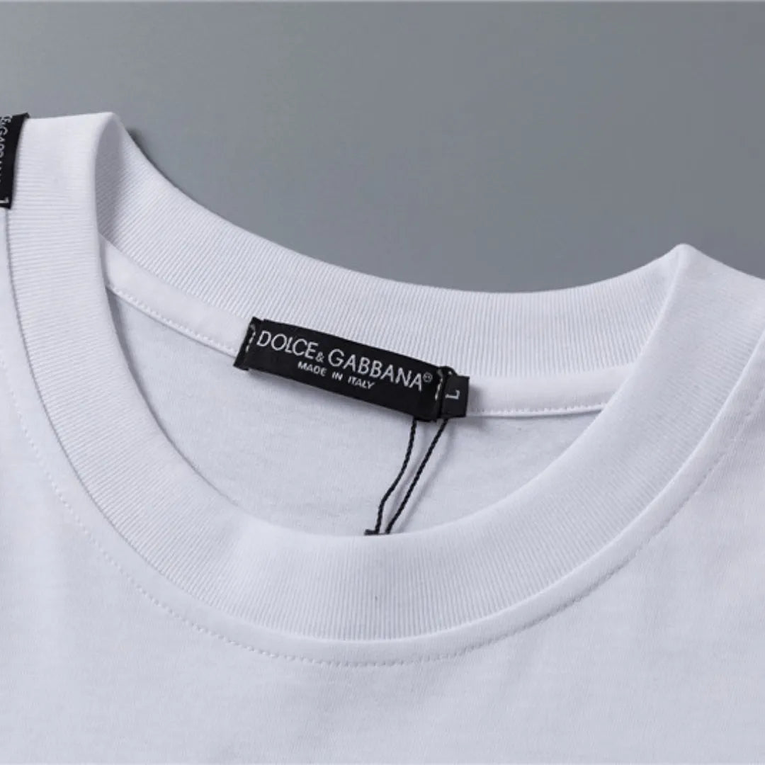 D&G Logo DG Print T-shirt in White - 109 - dng0000109 image 7