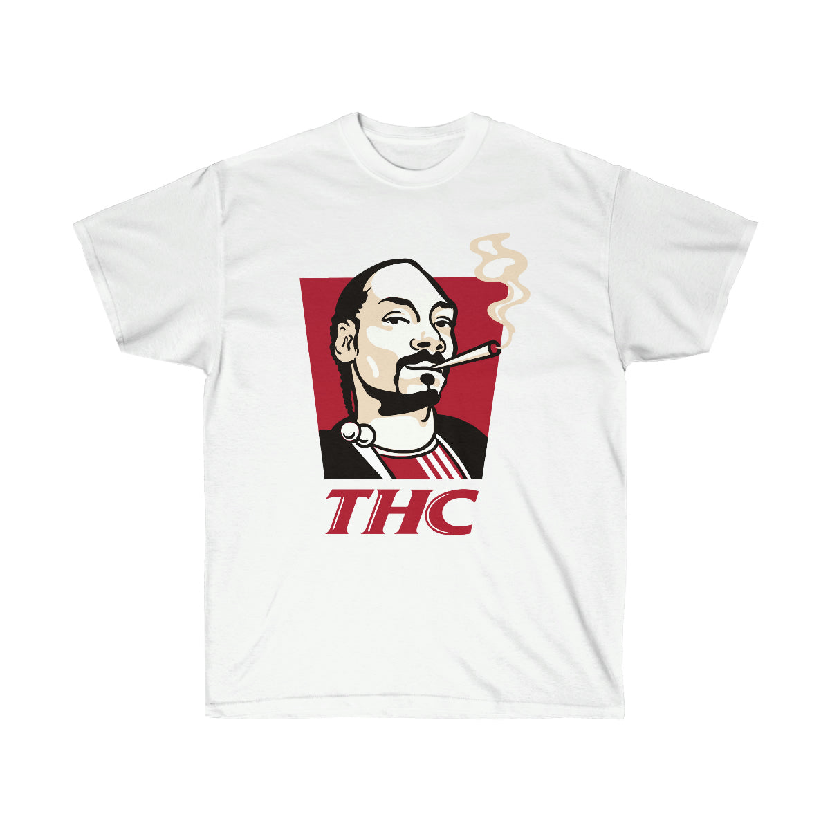 Snoop Dogg THC Smoke Men T-Shirt - White, XL image