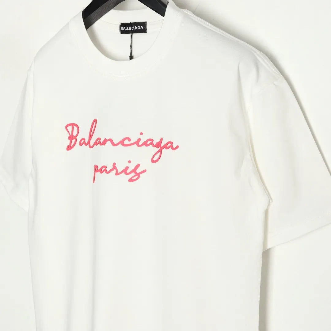 BLCG Paris Script Logo T-shirt in White - 594 - blcg0000594 image 2