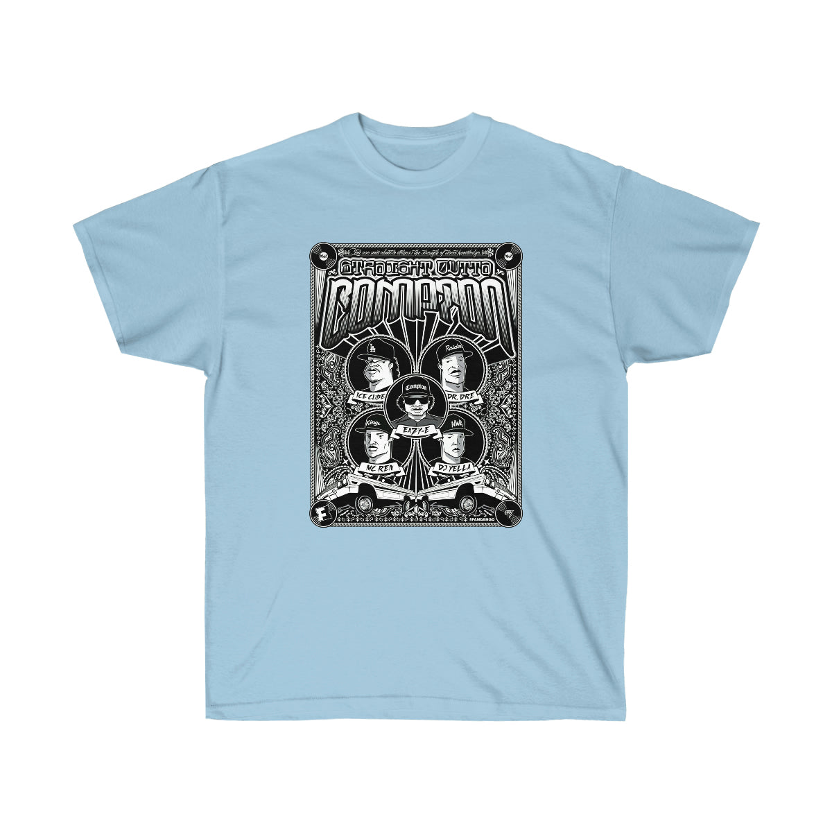 Rap Compton Men T-Shirt image 4