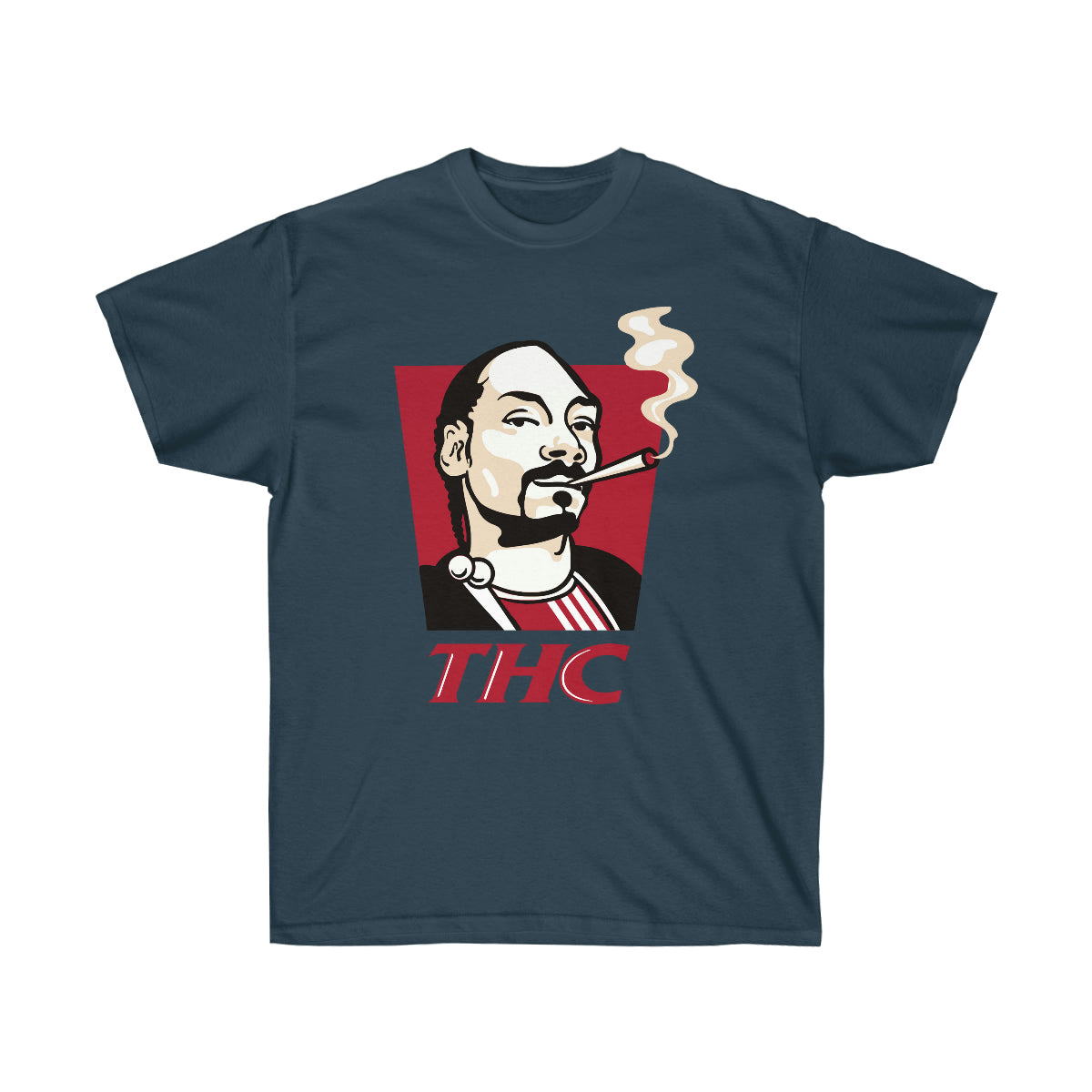 Snoop Dogg THC Smoke Men T-Shirt - Blue Dusk, S image