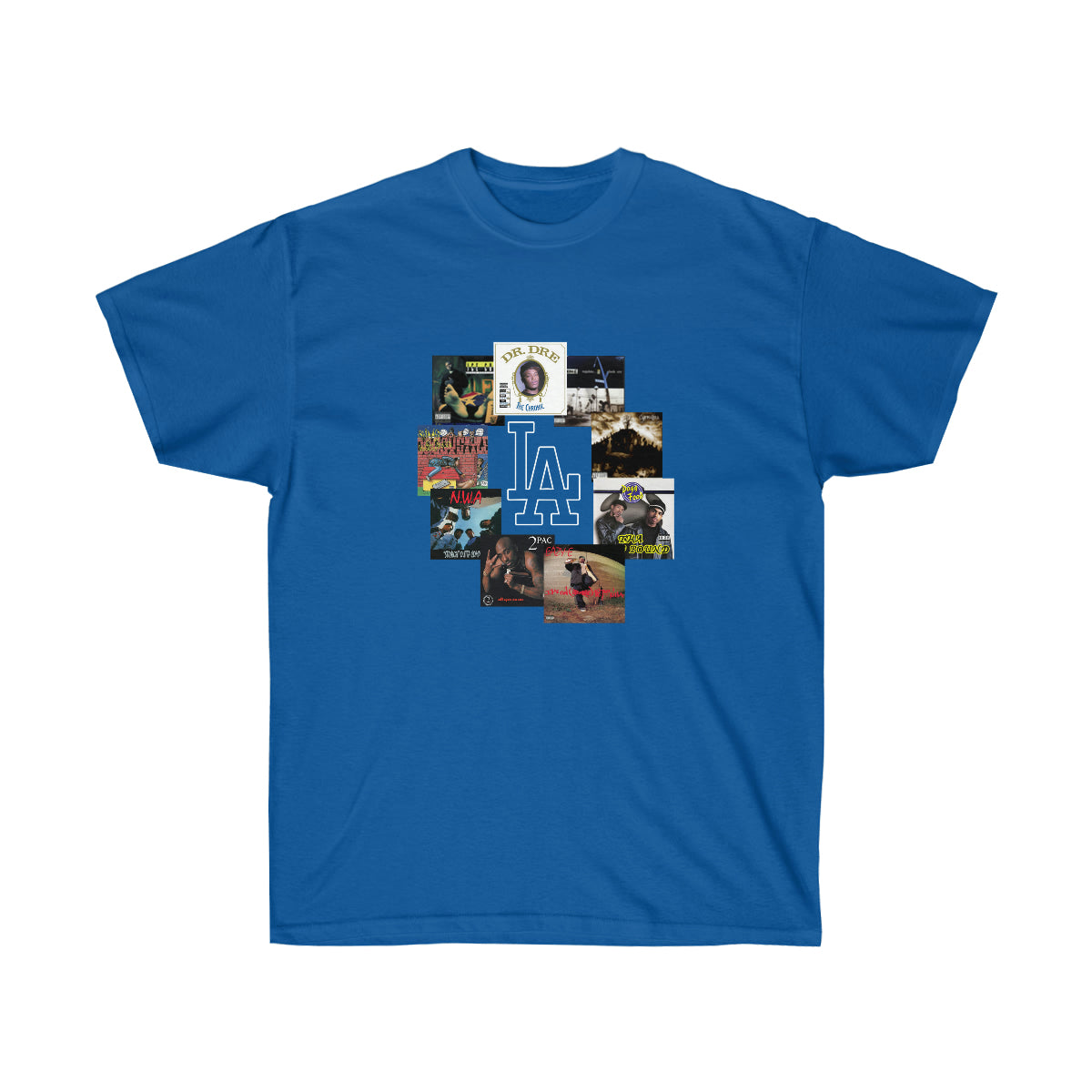Rap LA Albums Men T-Shirt - Royal, S image