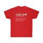 CREAM Definition Men T-Shirt - Red, L image