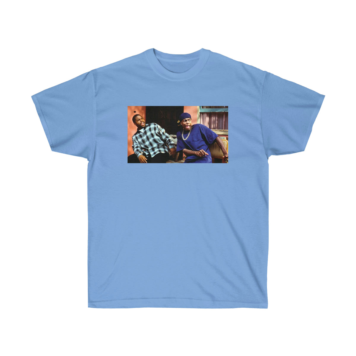 Rap IceCube Friday Damn Men T-Shirt - Carolina Blue, L image
