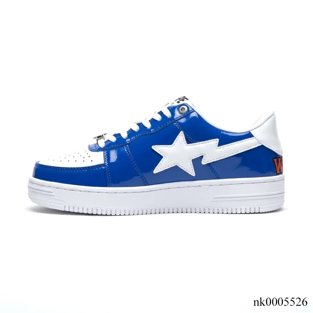 Bapesta Low M1 'Shark Face - Blue' Shoes Sneakers - nk0005526 image 1
