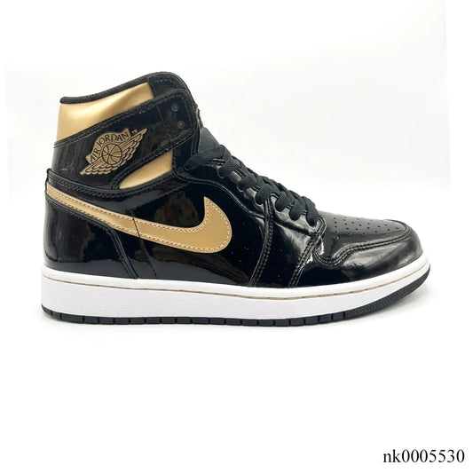 AJ 1 Retro High OG "Black Metallic Gold" Shoes Sneakers – nk0005530 image 0