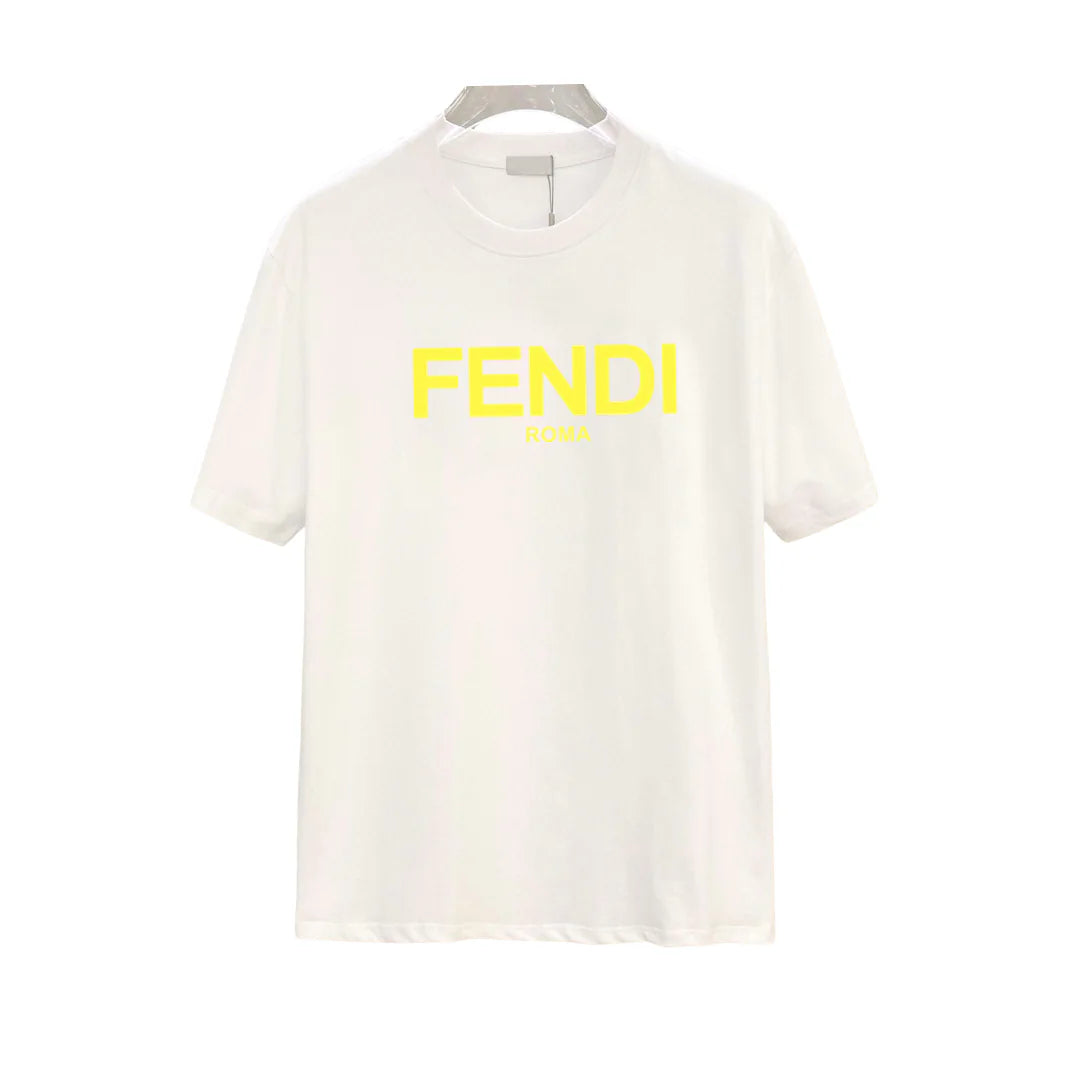 FD Logo-Print Cotton T-Shirt - FD0013 image