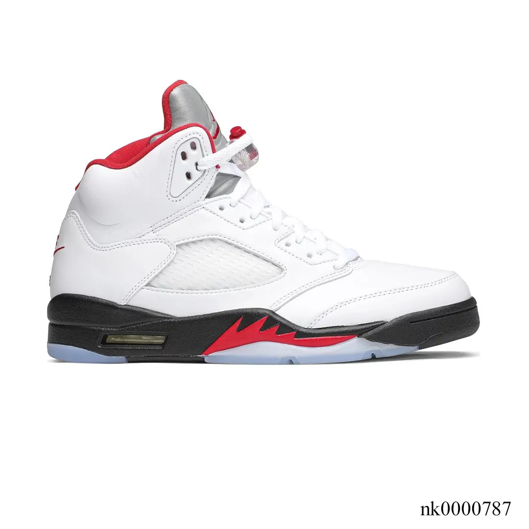 AJ 5 Fire Red Silver Tongue (2020) Shoes Sneakers – nk0000787