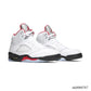 AJ 5 Fire Red Silver Tongue (2020) Shoes Sneakers – nk0000787