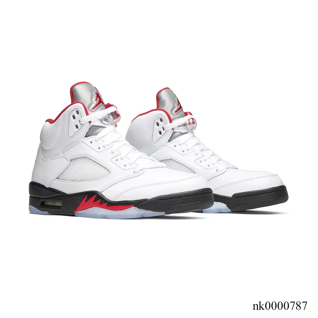 AJ 5 Fire Red Silver Tongue (2020) Shoes Sneakers – nk0000787