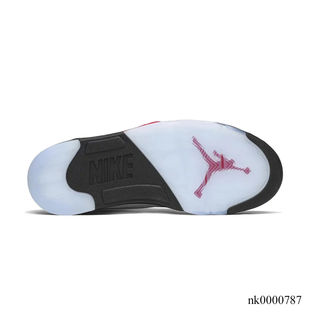 AJ 5 Fire Red Silver Tongue (2020) Shoes Sneakers – nk0000787